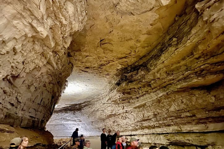 Mammoth Cave in Kentucky: most beautiful national parks in America