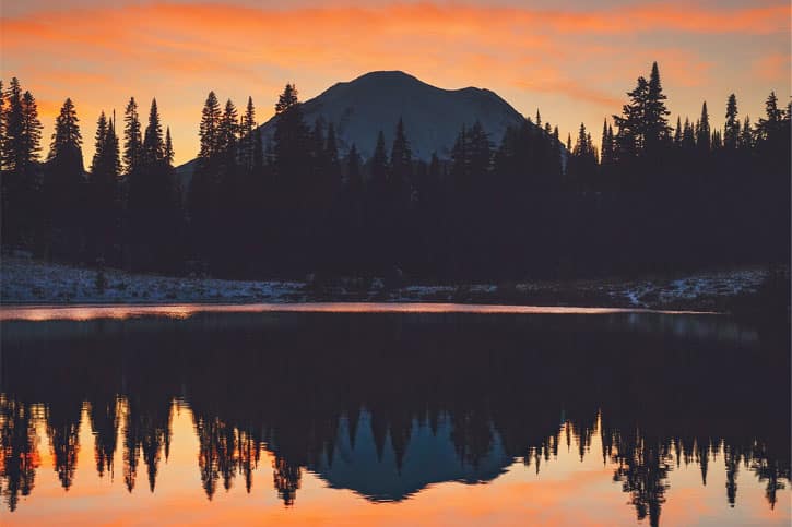 Washington's Mount Rainier National Park - US national parks with mountains