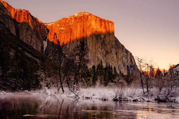 El Capitan sunset